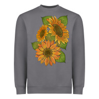 Storm sunflowers b Heavyweight Sweatshirt - Artiststas
