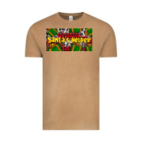 Vintage Camel santa's helper with gifts Vintage Tee - AdoDesignShop