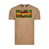 Santa's Helper With Gifts Vintage Tee | Teevron