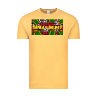 Vintage Mustard santa's helper with gifts Vintage Tee - AdoDesignShop