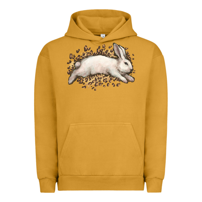 Bunny Rabbit Leopard Easter Day Urban Hoodie by HowdyJamesFarm | Teevron