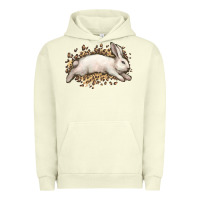Pigment Pistachio Bunny Rabbit leopard Easter Day Urban Hoodie - HowdyJamesFarm