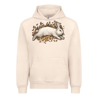 Sandshell Bunny Rabbit leopard Easter Day Urban Hoodie - HowdyJamesFarm