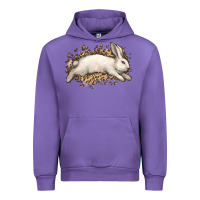 Tulip Bunny Rabbit leopard Easter Day Urban Hoodie - HowdyJamesFarm