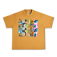 Peanut Butter easter bunny butterfly daisy and sunflower with cowhide and  leopard b Urban Heavy Tee - Artiststas
