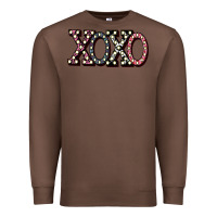 Chestnut xoxo digital valentines day Premium Sweatshirt - Bettercallsaul