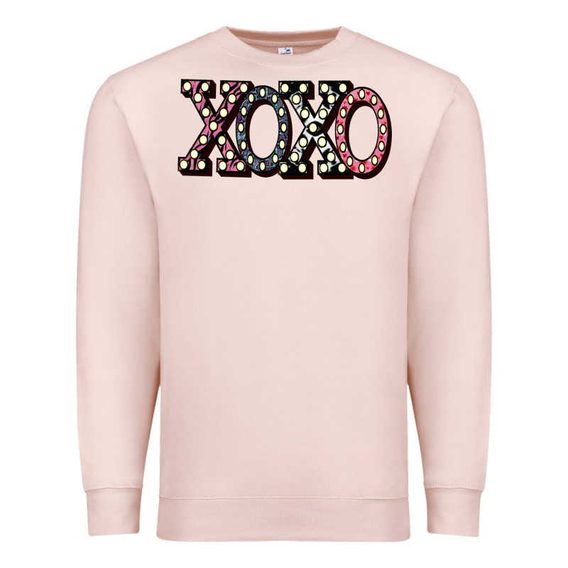Xoxo Digital Valentines Day Premium Sweatshirt by Bettercallsaul | Teevron
