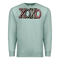 Seafoam xoxo digital valentines day Premium Sweatshirt - Bettercallsaul