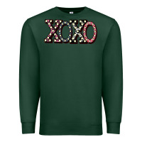 Sports Green xoxo digital valentines day Premium Sweatshirt - Bettercallsaul