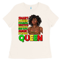 Bone black queen quotes juneteenth Ladies Tee - texasbilliewilder