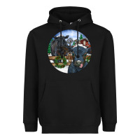 Black Black Angus Cattle and Calf Christmas Heavyweight Hoodie - RanaPortraitStore