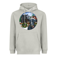 Moon Dust Black Angus Cattle and Calf Christmas Heavyweight Hoodie - RanaPortraitStore