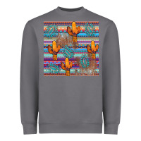 Storm cactus gemstone seamless Heavyweight Sweatshirt - AdoDesignShop