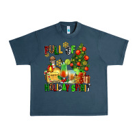 Midnight Navy full of holiday spirit Urban Heavy Tee - AdoDesignShop