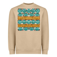 Mushroom aztec cowhide seamless Heavyweight Sweatshirt - AdoDesignShop