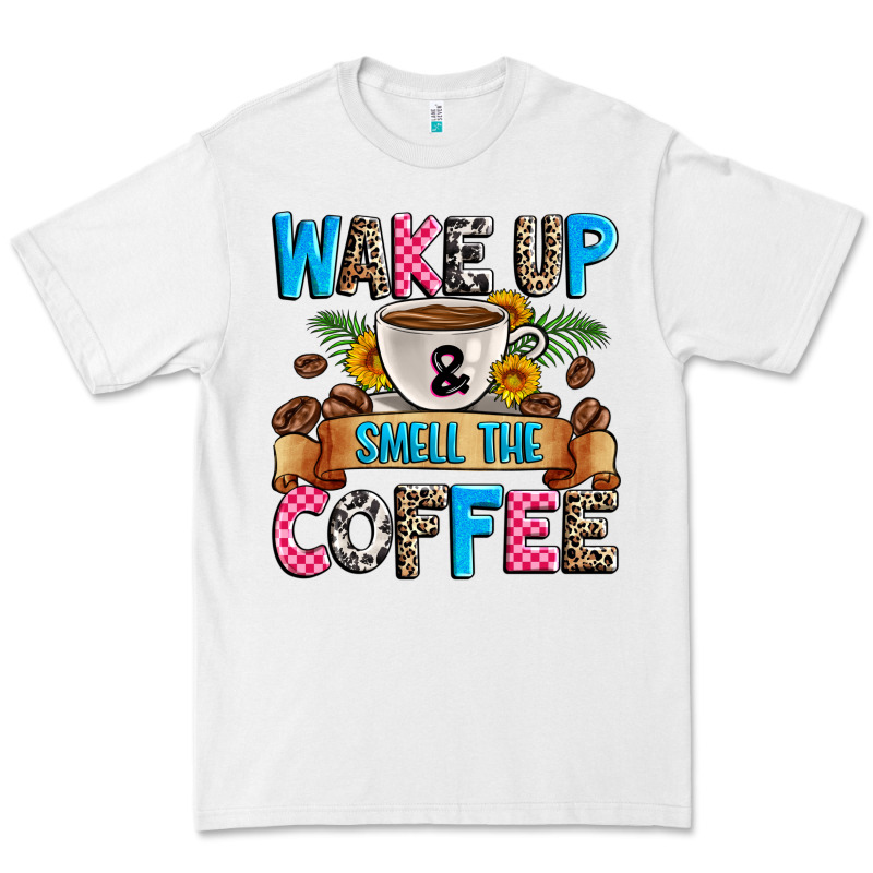 Wake Up And Smell The Coffee Premium Tee by Zillion Design Studio | Teevron