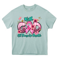 Arona with god all things are possible Heavy Core Tee - BarkalooDesign