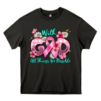Asphalt with god all things are possible Heavy Core Tee - BarkalooDesign