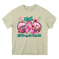 Mossy with god all things are possible Heavy Core Tee - BarkalooDesign