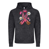Vintage Black Cancer Ribbon Stethoscope Daisy Butterfly Vintage Hoodie - Artiststas