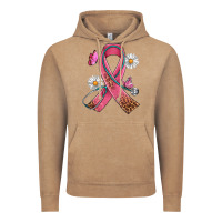 Vintage Coffee Cancer Ribbon Stethoscope Daisy Butterfly Vintage Hoodie - Artiststas