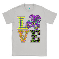 Moon Dust mardi gras love mask Classic Tee - BarkalooDesign