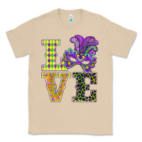 Mushroom mardi gras love mask Classic Tee - BarkalooDesign