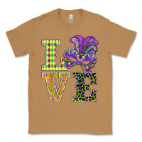 Toasted Coconut mardi gras love mask Classic Tee - BarkalooDesign