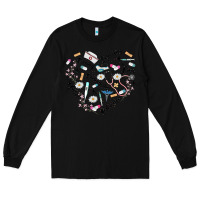 Black nurse Long Sleeve Tee - MaliasSmallBusiness