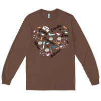 Chestnut nurse Long Sleeve Tee - MaliasSmallBusiness
