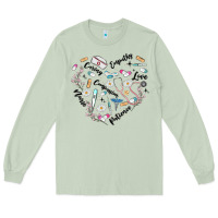 Matcha nurse Long Sleeve Tee - MaliasSmallBusiness