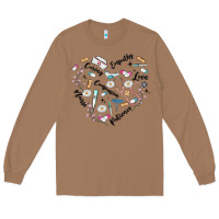 Toasted Coconut nurse Long Sleeve Tee - MaliasSmallBusiness