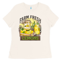 Bone farm fresh lemons Ladies Tee - Zillion Design Studio