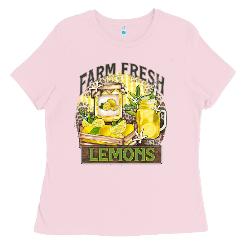 Farm Fresh Lemons Ladies Tee by Zillion Design Studio | Teevron
