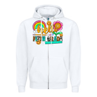 White hello fifth grade Zipper Hoodie - NancyCooperArtShop