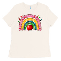 Bone school rainbow Ladies Tee - Zillion Design Studio