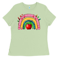 Matcha school rainbow Ladies Tee - Zillion Design Studio