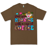 Cacao start your morning with a cup of coffee Premium Tee - Zillion Design Studio