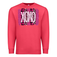 Cardinal Love Xoxo Brushstrokes Valentines Premium Sweatshirt - Bettercallsaul