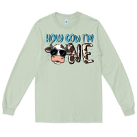 Matcha holy cow i'm one Long Sleeve Tee - MaliasSmallBusiness