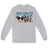 Moon Dust holy cow i'm one Long Sleeve Tee - MaliasSmallBusiness