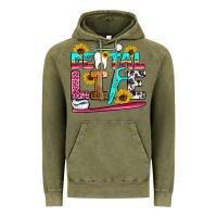 Vintage Olive dental life Vintage Hoodie - Artiststas