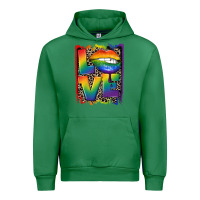 Emerald Love pride Urban Hoodie - CowGirlArtShop