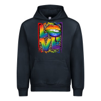 Navy Love pride Urban Hoodie - CowGirlArtShop