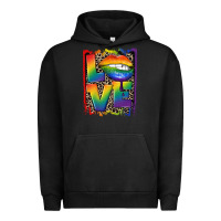 Pigment Black Love pride Urban Hoodie - CowGirlArtShop