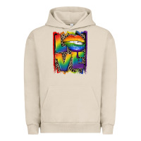 Pigment French Oak Love pride Urban Hoodie - CowGirlArtShop