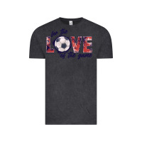 Vintage Black soccer love of the game Vintage Tee - JahusDesignShop