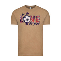 Soccer Love Of The Game Vintage Tee | Teevron