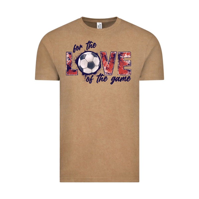 Soccer Love Of The Game Vintage Tee by JahusDesignShop | Teevron