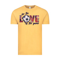 Vintage Mustard soccer love of the game Vintage Tee - JahusDesignShop